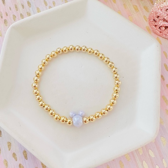 Mickey Gold Beaded Bracelet ✨ - Picture 5 of 7